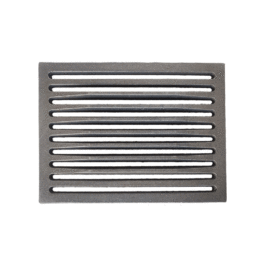 Griglia in ghisa per raccolta cenere 29,30 x 21,50 h cm – Spessore 1,8 cm