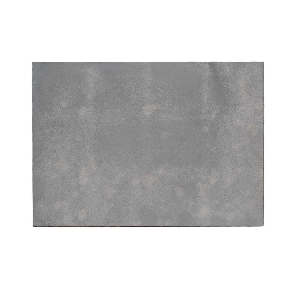 Lastra in ghisa per camino scanalata cm 50x70 SP. 0,8 CM.