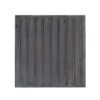 Lastra in ghisa per camino scanalata cm 49x50 SP. 1
