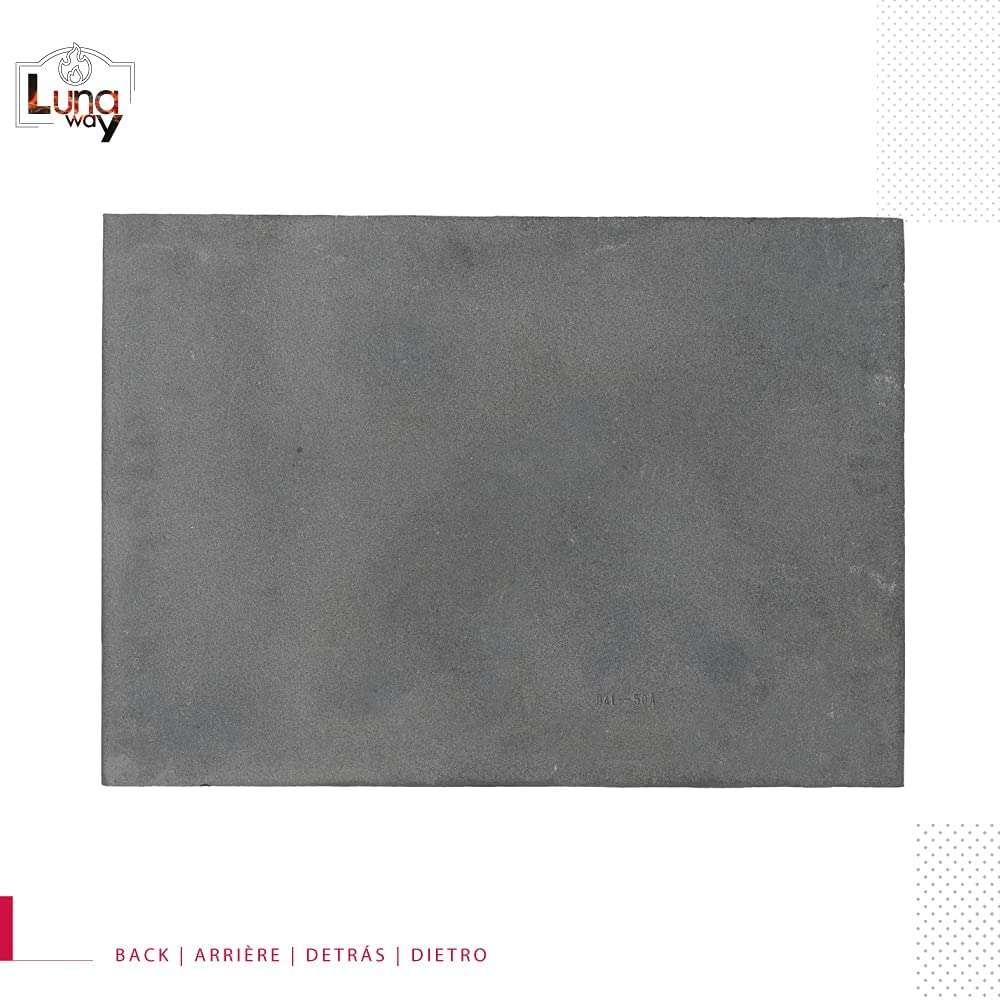Lastra in ghisa per camino scanalata cm 57X50 0,8 - immagine 3