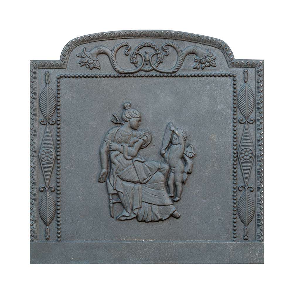 lastra in ghisa decorata Venere