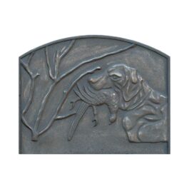 Lastra in ghisa decorata Cattura – CM 48 x 38 h x 1,6
