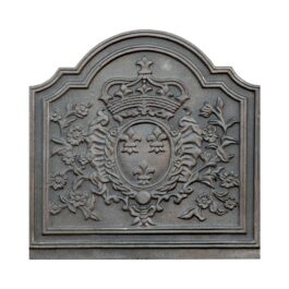 Lastra in ghisa decorata Giglio Reale – CM 50×50 SP. 2