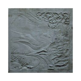 Lastra in ghisa decorata Paesaggio – CM 60 x 60 h x 1