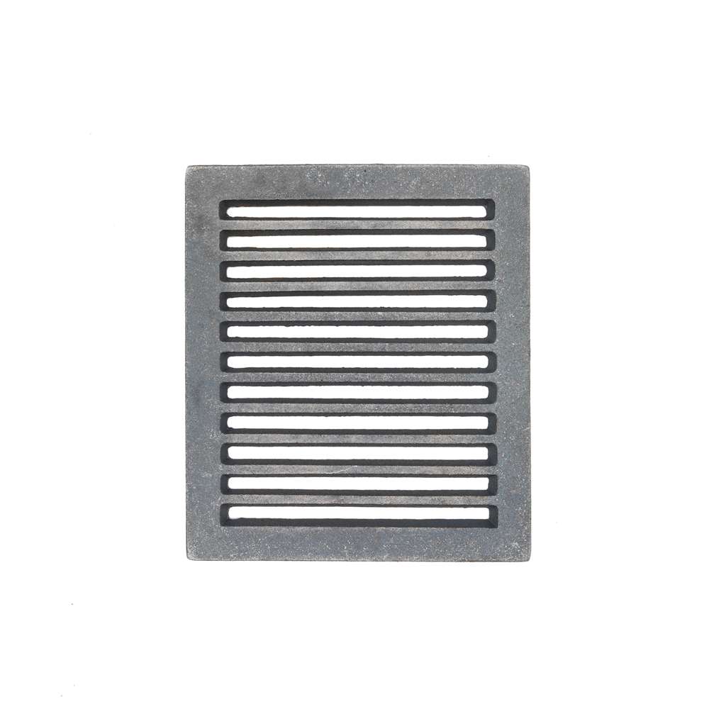 Griglia in ghisa per raccolta cenere CM. 20,5x23,5 SP. 1