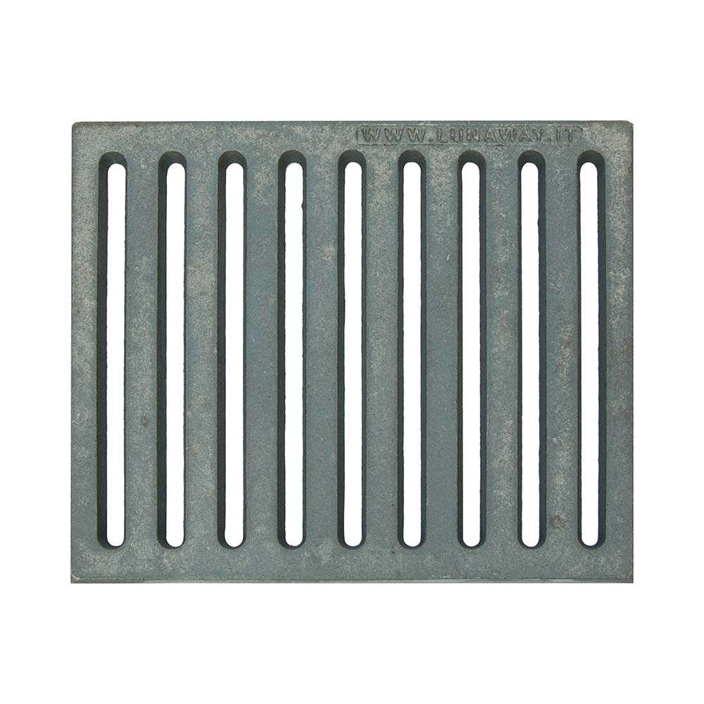 Griglia in ghisa per raccolta cenere 19,5 x 23,4 h, spessore 1,2 cm