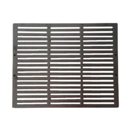 Griglia in ghisa per raccolta cenere e barbecue CM. 50x40x2,3 H.