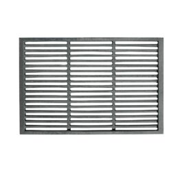 Griglia in ghisa per raccolta cenere e barbecue CM. 60x40x2 H