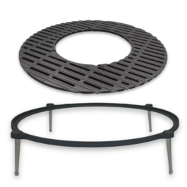 Griglia BBQ Circolare in Ghisa modulare – Ø54,5 + Frame
