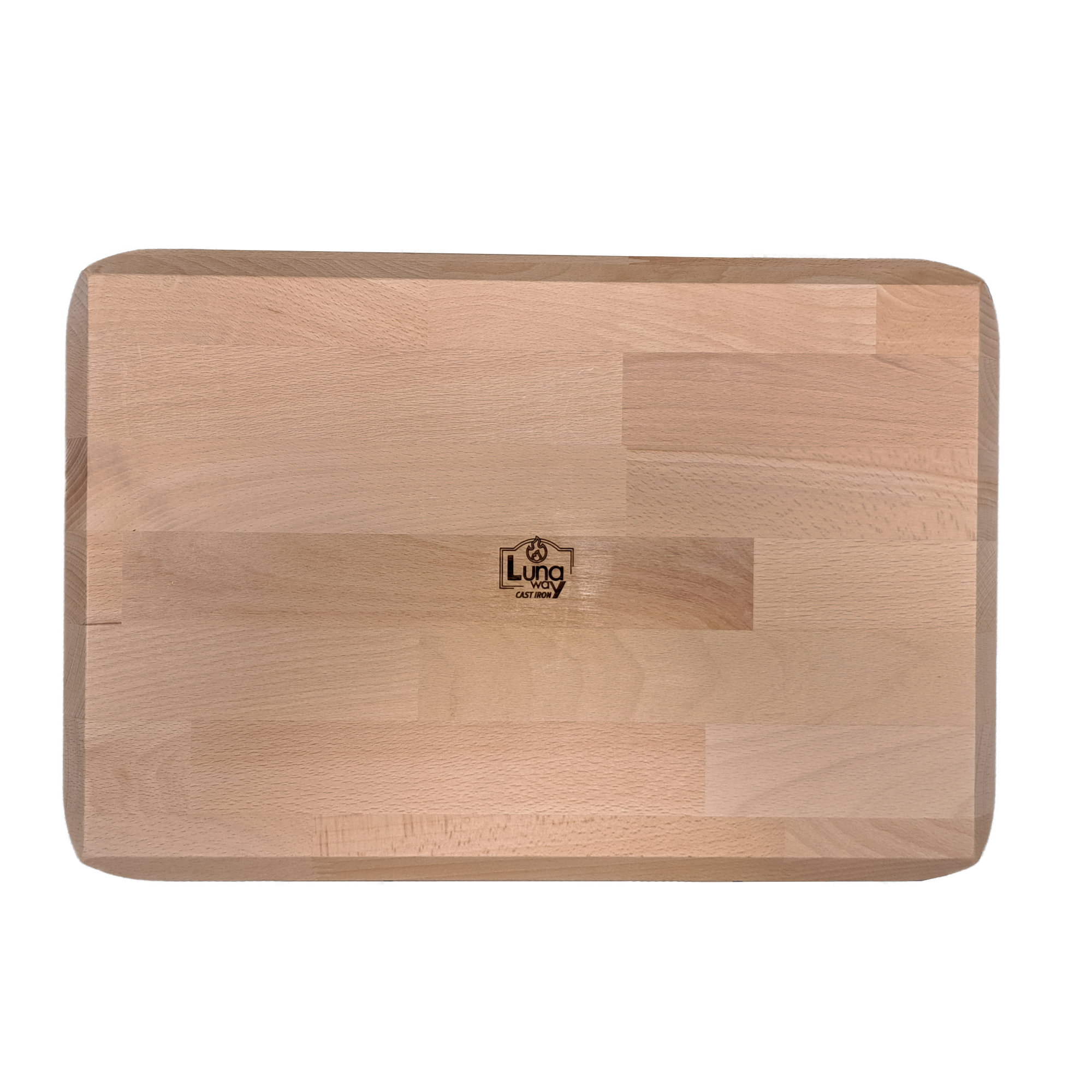 Piastra in Ghisa Smaltata Reverse + Base in Legno di Faggio - immagine 7