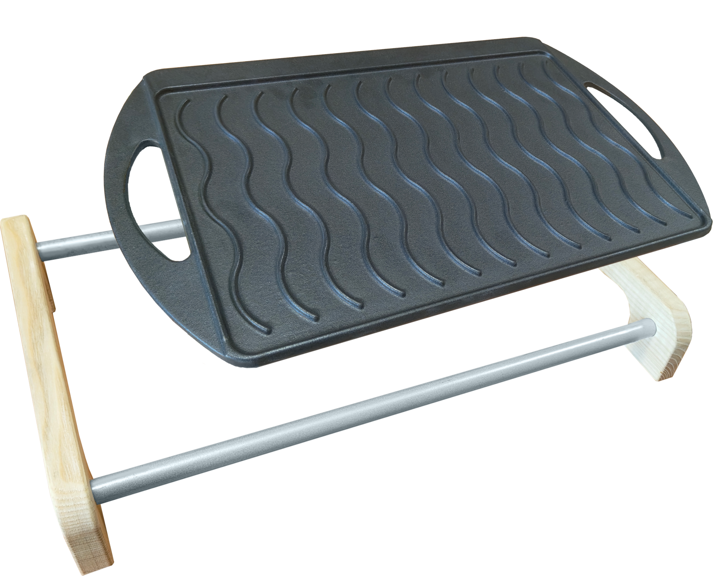Tray Kit - Piastra in Ghisa Smaltata + Supporto per servizio - immagine 8