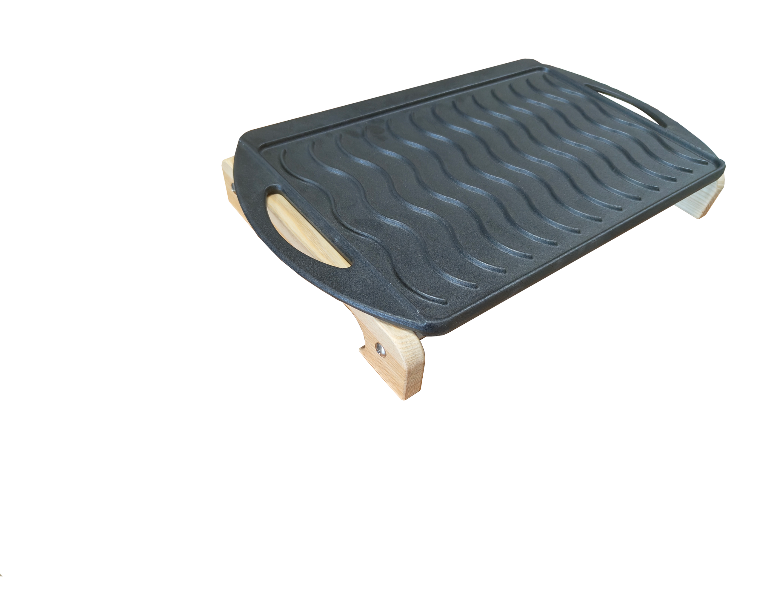 Tray Kit - Piastra in Ghisa Smaltata + Supporto per servizio - immagine 6
