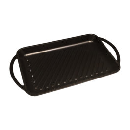 Piastra Grill Rettangolare in Ghisa Smaltata