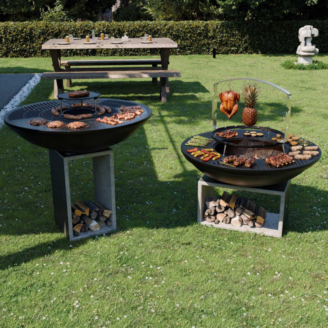 Fire Bowl 1050 - Vasca Per BBQ e Braciere in Ghisa - immagine 3